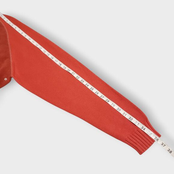 Tommy Bahama Mens Colorblock Raglan Crewneck Sweater Orange Sz XXL Preppy Retro - Picture 11 of 12